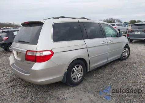 2005 Honda Odyssey Ex-L z USA, uszkodzony, nr VIN 5FNRL387X5B092471